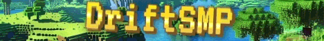 Drift SMP banner Drift SMP Minecraft server banner