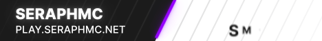 SeraphMC banner SeraphMC Minecraft server banner