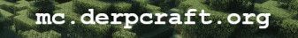 Derpcraft SMP banner Derpcraft SMP Minecraft server banner