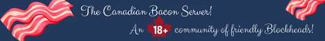 Canadian Bacon banner Canadian Bacon Minecraft server banner