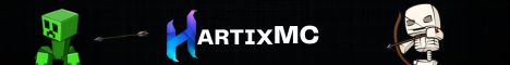 HartixMC banner HartixMC Minecraft server banner