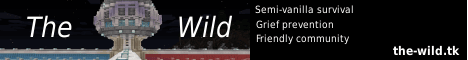 The Wild banner The Wild Minecraft server banner