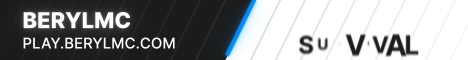 BerylMC banner BerylMC Minecraft server banner
