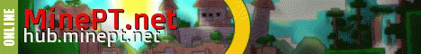 MinePT Network banner MinePT Network Minecraft server banner