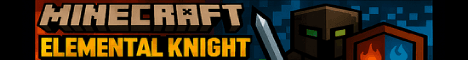 Elemental Knights banner Elemental Knights Minecraft server banner