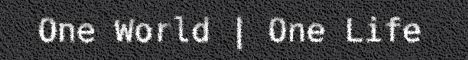 One World - One Life banner One World - One Life Minecraft server banner