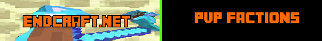 Endcraft.net banner Endcraft.net Minecraft server banner