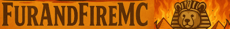 FurAndFireMC banner FurAndFireMC Minecraft server banner