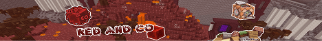 Red&Co banner Red&Co Minecraft server banner