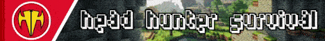 Head Hunter Community banner Head Hunter Community Minecraft server banner
