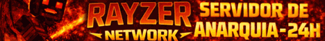 RayzerNetwork banner RayzerNetwork Minecraft server banner
