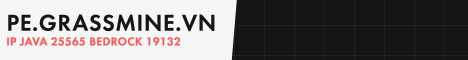 pe.Grassmine.vn banner pe.Grassmine.vn Minecraft server banner