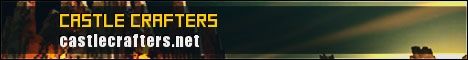 Castle Crafters banner Castle Crafters Minecraft server banner