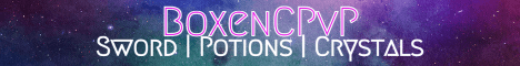 BoxenCPvP banner BoxenCPvP Minecraft server banner