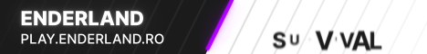 Enderland banner Enderland Minecraft server banner