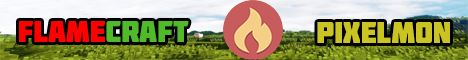 FlameCraft banner FlameCraft Minecraft server banner