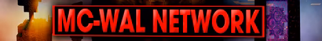 MC-WAL banner MC-WAL Minecraft server banner