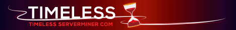 Timeless banner Timeless Minecraft server banner