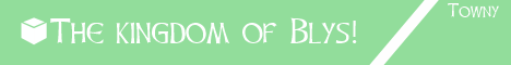 Kingdom of Blys banner Kingdom of Blys Minecraft server banner