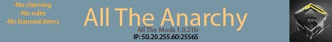 All The Anarchy banner All The Anarchy Minecraft server banner