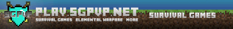 SGPvP banner SGPvP Minecraft server banner