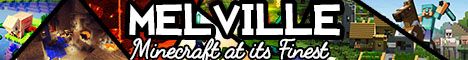 MelVille banner MelVille Minecraft server banner