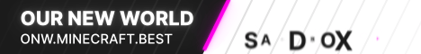 Our New World banner Our New World Minecraft server banner