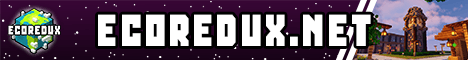 EcoRedux banner EcoRedux Minecraft server banner