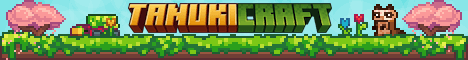 TanukiCraft banner TanukiCraft Minecraft server banner