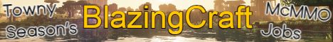 BlazingCraft banner BlazingCraft Minecraft server banner