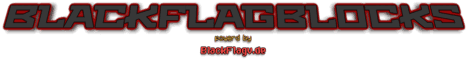 BlackFlagBlocks banner BlackFlagBlocks Minecraft server banner