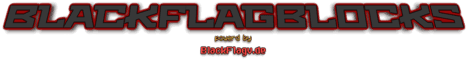 BlackFlagBlocks banner BlackFlagBlocks Minecraft server banner
