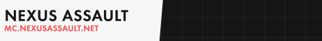Nexus Assault banner Nexus Assault Minecraft server banner