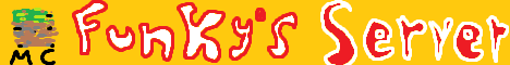 Funky Server banner Funky Server Minecraft server banner