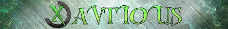 Xavtious banner Xavtious Minecraft server banner
