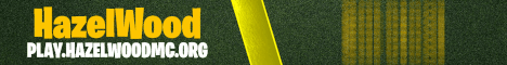 HazelWood banner HazelWood Minecraft server banner