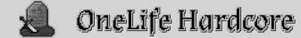 OneLife Vanilla Hardcore banner OneLife Vanilla Hardcore Minecraft server banner
