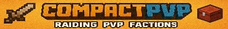 CompactPVP banner CompactPVP Minecraft server banner