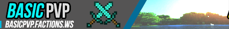 BasivPvP banner BasivPvP Minecraft server banner