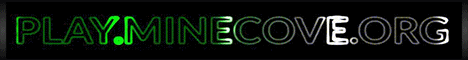 MineCove banner MineCove Minecraft server banner