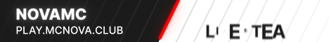 NovaMC banner NovaMC Minecraft server banner