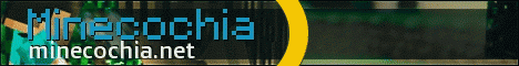 Minecochia banner Minecochia Minecraft server banner