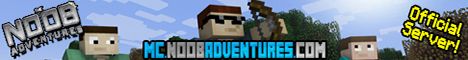 The Noob Adventures banner The Noob Adventures Minecraft server banner