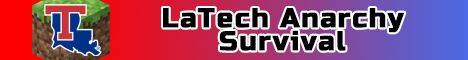 Louisiana Tech SMP banner Louisiana Tech SMP Minecraft server banner