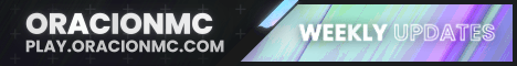 OracionMC banner OracionMC Minecraft server banner