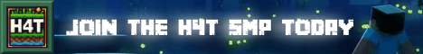 H4T SMP banner H4T SMP Minecraft server banner