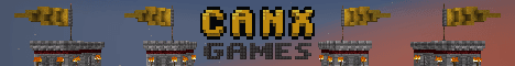 CANX Games banner CANX Games Minecraft server banner