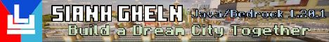 SianhGheln City banner SianhGheln City Minecraft server banner