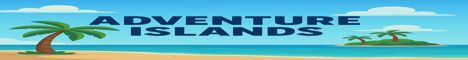 Adventure Islands banner Adventure Islands Minecraft server banner