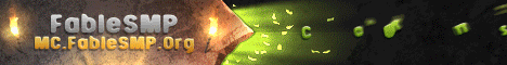 FableSMP banner FableSMP Minecraft server banner